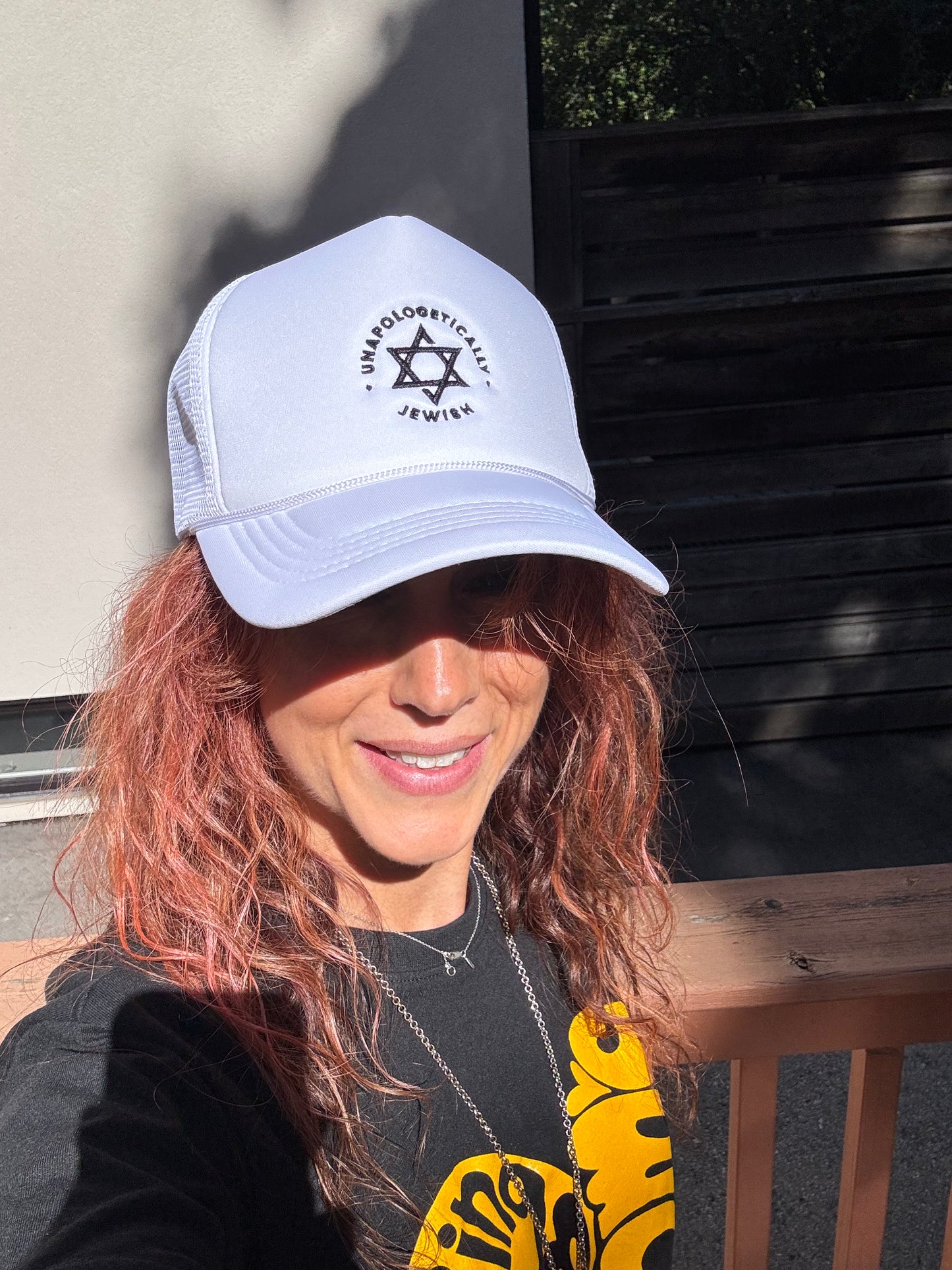 Unapologetically Jewish Trucker Hat